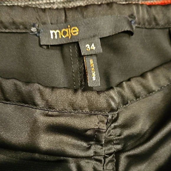 Maje Black Midi Skirt! - Picture 2 of 6